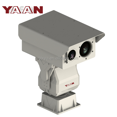 Outdoor 4MP 92x ZOOM Long Range Multispectral LWIR Thermal Laser PTZ Network Camera 3KM Laser Illuminator