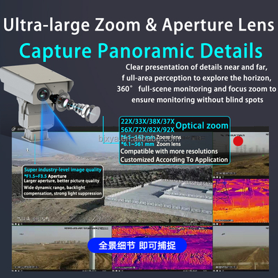 PTZ Camera with 60X Zoom  Outdoor IP66 Waterproof Factory Direct Price 5 Year Warranty