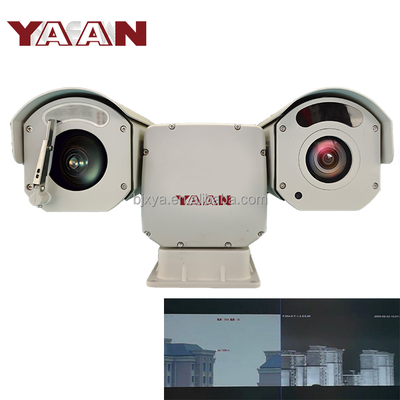 Fire Detection Camera Border Control 25km Laser Ranging IP66 Compliant Industrial PTZ Camera Factory