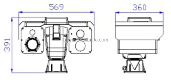 Middle East -40°C~+70°C Salt Fog Resistant ATEX Industrial PTZ Camera Supplier