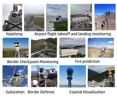 25km Laser Ranging IP66 Thermal Security PTZ Optical Zoom Camera for Border Security Wholesale Prices