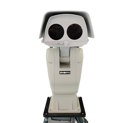Long Range Outdoor Network Camera 640*512 Thermal Imaging Resolution 10km Sensitivity with CMOS Sensor Night Vision Function