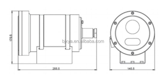 High-Temperature CMOS Sensor Process Monitoring Camera with Night Vision & NVR Data Storage Options
